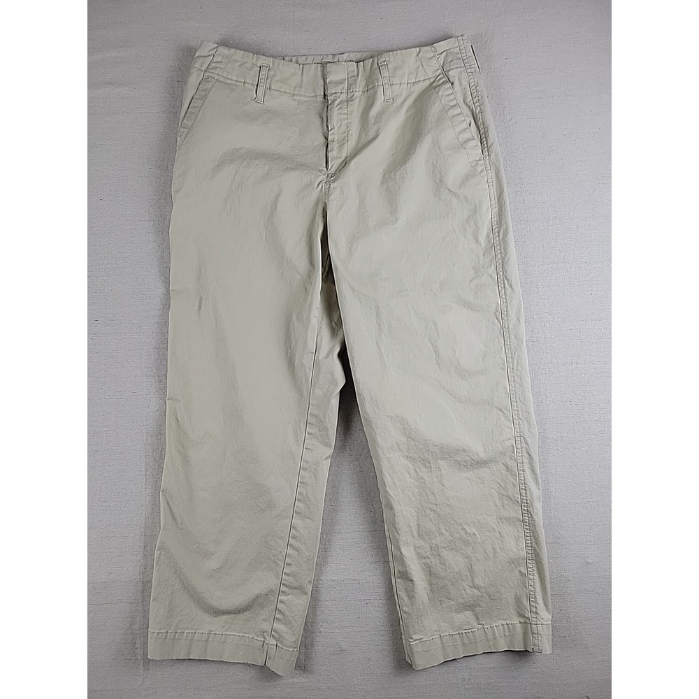 A New Day Women's Stretch Khaki Pants Size 12 Straight Leg Work Casual
